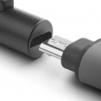Salute USB Charging Stylus Kalem (Siyah)-Black