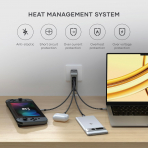 Satechi 145W USB-C 4 Port GaN Seyahat �arj Cihaz�