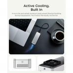 Satechi DotDisk 80Gbps SSD Kutusu-Silver