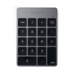 Satechi nce, arj Edilebilir Bluetooth Kablosuz Tu Takm-Space Gray