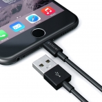 Satechi Lightning to USB Kablo (1M)-Black  