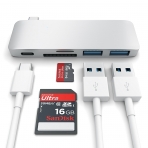 Satechi MacBook 12 in Type-C USB 3.0 Combo Hub Adaptr (Gm)