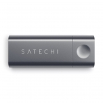 Satechi MacBook Pro Alminyum Type-C Mikro/SD Kart Okuyucu(Gri)