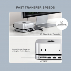 Satechi Mac Mini M4 Stand SSD Hub