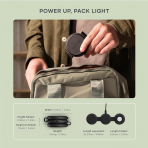 Satechi OntheGo 3 1 Arada Kablosuz arj Cihaz-Black