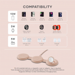 Satechi OntheGo 3 1 Arada Kablosuz arj Cihaz-Rose