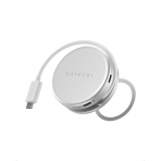 Satechi OntheGo 5 in-1 USB-C Multiport Adapt�r -Silver