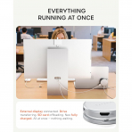 Satechi OntheGo 5 in-1 USB-C Multiport Adapt�r -Silver