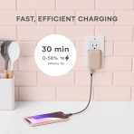Satechi OntheGo 67W �nce GaN Duvar �arj Cihaz�-Desert Rose