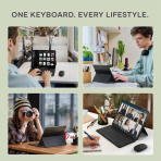 Satechi OntheGo Bluetooth Klavye-Black