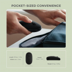 Satechi OntheGo Bluetooth Mouse-Black