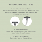 Satechi OntheGo USB-C Boyun Asks-Black 