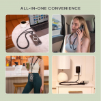 Satechi OntheGo USB-C Boyun Asks-Black 