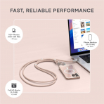 Satechi OntheGo USB-C Boyun Asks-Desert Rose