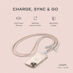 Satechi OntheGo USB-C Boyun Asks-Desert Rose