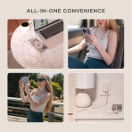 Satechi OntheGo USB-C Boyun Asks-Sand