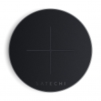 Satechi Qi-Sertifikal Alminyum Type C PD / QC Kablosuz arj Cihaz-Space Gray