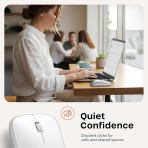Satechi Slim EX Kablosuz Mouse-Silver