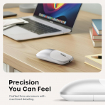 Satechi Slim EX Kablosuz Mouse-Silver