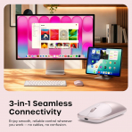 Satechi Slim EX Kablosuz Mouse-Blush