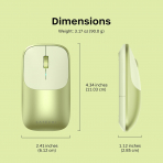 Satechi Slim EX Kablosuz Mouse-Citrus