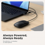 Satechi Slim LX Kablolu USB-C Mouse-Space Black