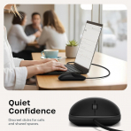 Satechi Slim LX Kablolu USB-C Mouse-Space Black