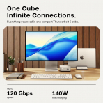 Satechi Thunderbolt 5 CubeDock SSD Yuval� �stasyon