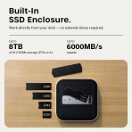 Satechi Thunderbolt 5 CubeDock SSD Yuval� �stasyon