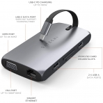 Satechi USB C On The Go Multiport Adaptr