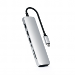 Satechi 7 Balantl USB C Alminyum Hub Adaptr (Silver)