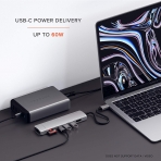Satechi 7 Balantl USB C Alminyum Hub Adaptr (Silver)