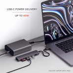 Satechi 7 Balantl USB C Alminyum Hub Adaptr (Space Gray)