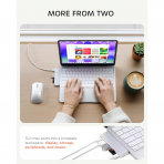 Satechi USB-C Snap Hub-Silver