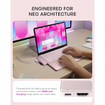 Satechi USB-C Snap Hub-Blush