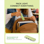 Satechi USB-C Snap Hub-Citrus