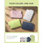 Satechi USB-C Snap Hub-Citrus