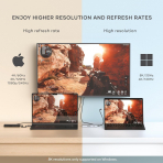 Satechi V3 USB-C Multiport Adaptr-Midnight 