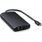 Satechi V3 USB-C Multiport Adaptr-Midnight 