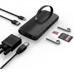 Satechi USB C On The Go Multiport Adaptr (Siyah)