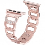 Secbolt Apple Watch 7 Bling elik Kay (41mm)-Rose Gold