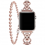 Secbolt Apple Watch 7 elik Bileklikli Kay (45mm)-Cooper