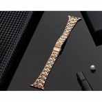 Secbolt Apple Watch 7 Diamond Cut elik Kay (41mm)-Cooper