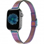 Secbolt Apple Watch 7 nce elik Kay (45mm)-Rainbow