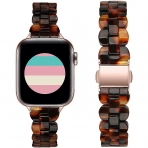 Secbolt Apple Watch 7 Resin Kay (41mm)-Tortoise