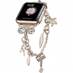 Secbolt Apple Watch Charm Kay (45mm)-Gold