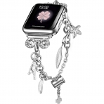 Secbolt Apple Watch Charm Kay (41mm)-Silver