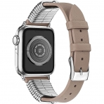 Secbolt Apple Watch Rivet Deri Kay (41mm)-Tan