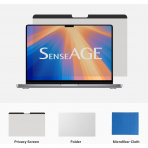 SenseAGE MacBook Air Privacy Ekran Koruyucu (13.6 in)