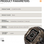 ShellBox Apple Watch Ultra 2.Nesil Su Geirmez Kay